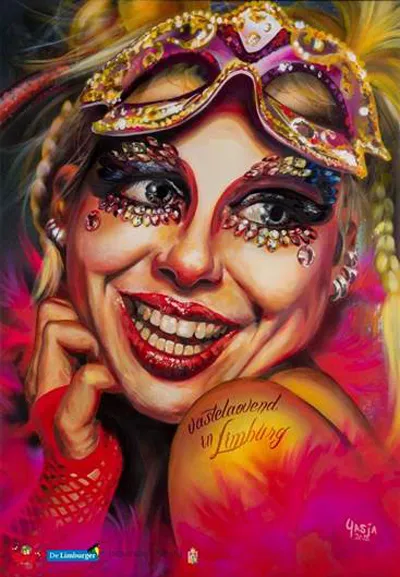 kunstposter vastelaovend in limburg 2020
