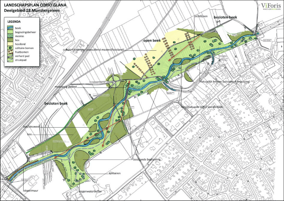 landschapsplan coria glana geleenbeekdal munstergeleen