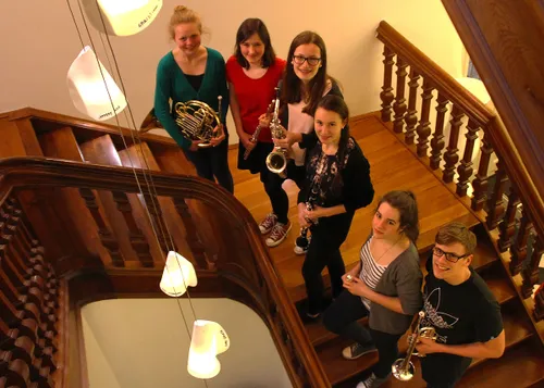 leerlingen trevianum muziekles van bjorn bus foto arjan krijntjes1