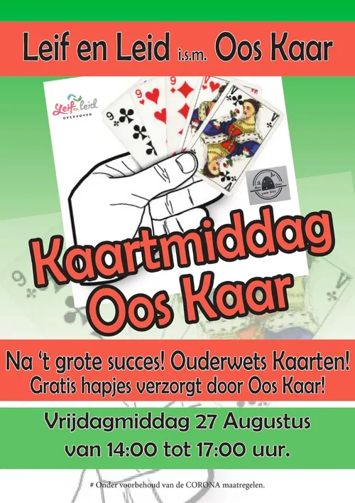 leif en leid oos kaar kaartmiddagen
