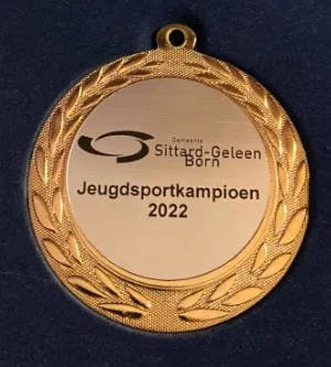 medaille jeugdsportkampioen sittard geleen born 2022