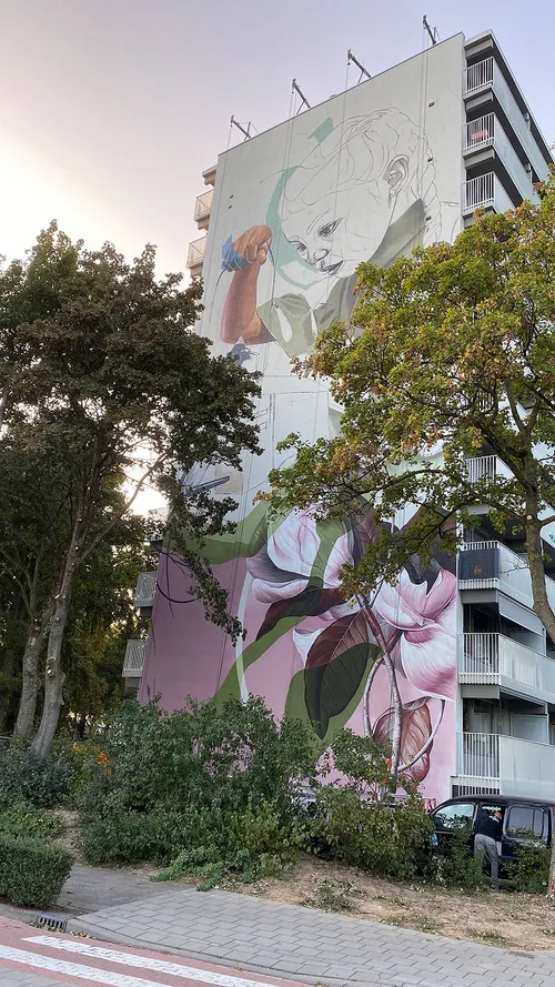 mural van goyenflat geleen