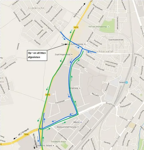 n276 weekendafsluiting