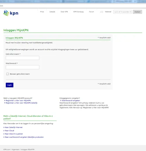 nepsite kpn