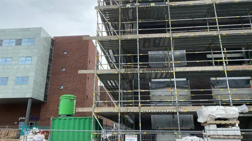 nieuwe lab zuyderland in aanbouw