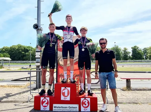 omnium wielerbaan geleen 2021 winnaars jongens