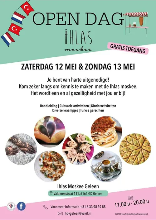 open dagen ihlas moskee geleen 2018