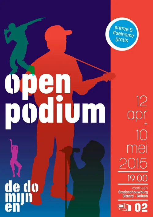 open podium leaflet