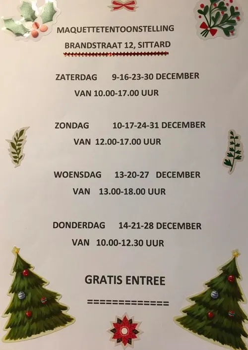 openingstijden maquette expositie 2023