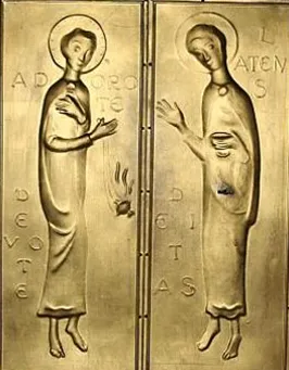 oude deurtjes tabernakel ziekenhuiskapel