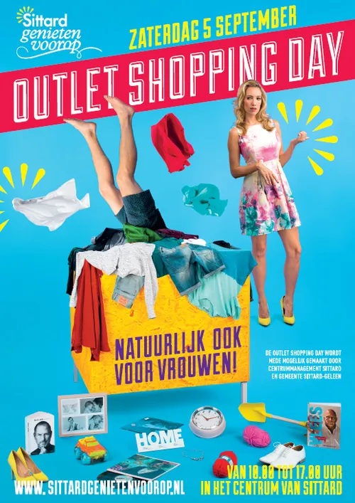 outlet shoppig day affiche