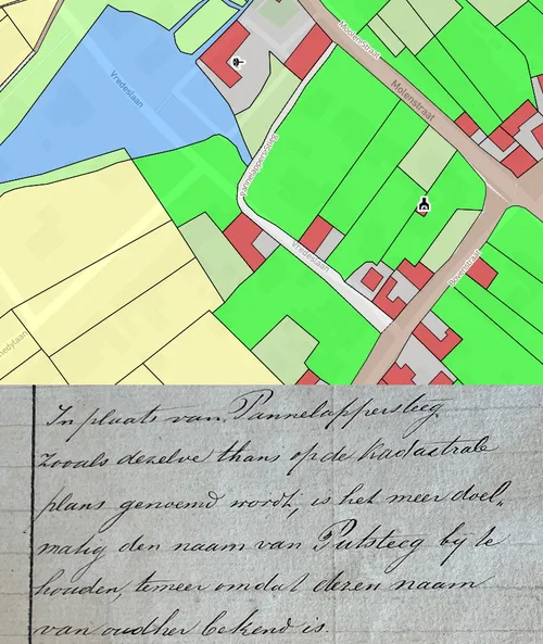 pannelappersteeg putsteeg limbricht