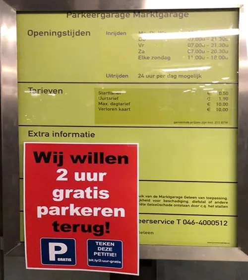 parkeergarage markt geleen