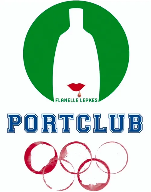 portclub flanelle lepkes vrouwluujzitting logo