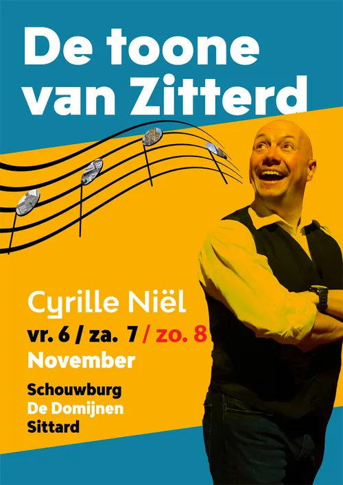 poster extra voorstelling toone van zitterd cyrille scherm