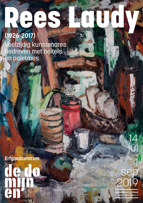 poster rees laudy erfgoedcentrum de domijnen