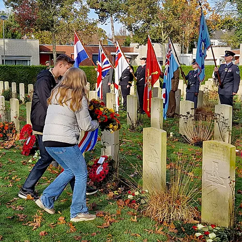 remembrance plechtigheid oorlogsbegraafplaats sittard 2023 1