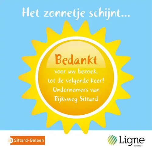 rijksweg sittard ondernemers bloemetje voor trouwe klanten 0