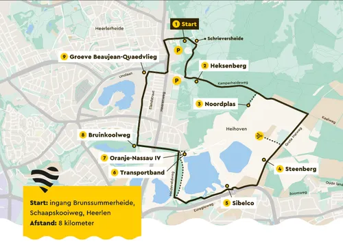 rondje groeves heerlen kaartje