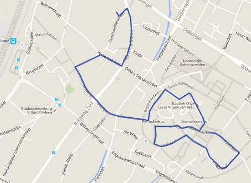 route kinderptocht 2016