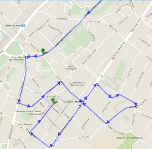 route optocht