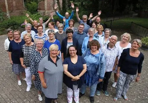 salviuskerkje vocal group feeling young groepsfoto2022