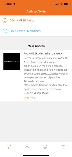 screenshot amber alert