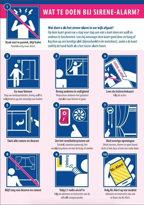 sirene alarm gaat af