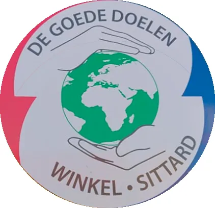 sticker goede doelen winkel