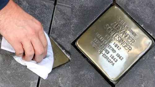 stolpersteine poetsen sittard 0