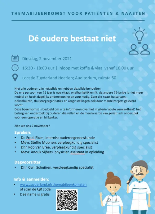 themabijeenkomst ouderenzorg zuyderland
