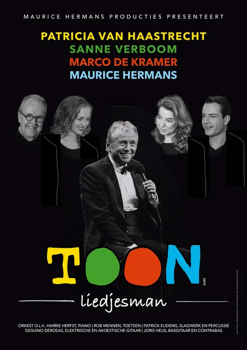 toon liedjesman affiche
