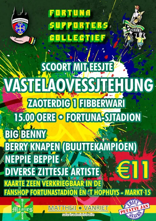 vastelaovessjtehung fortuna sittard stadion