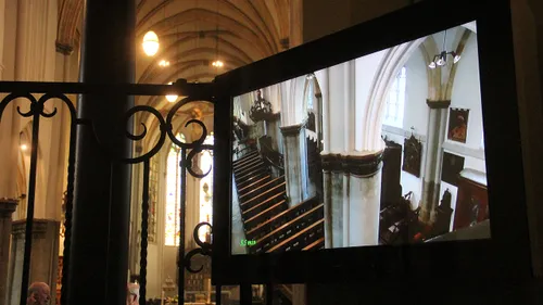 videoscherm oksaal 2