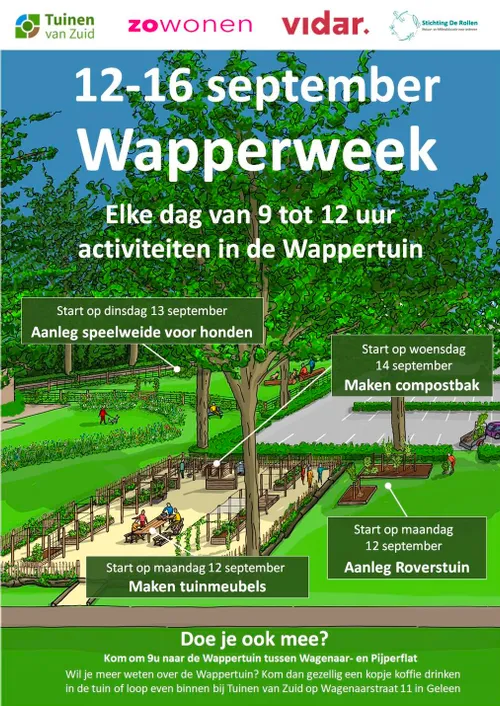 wappertuin activiteiten