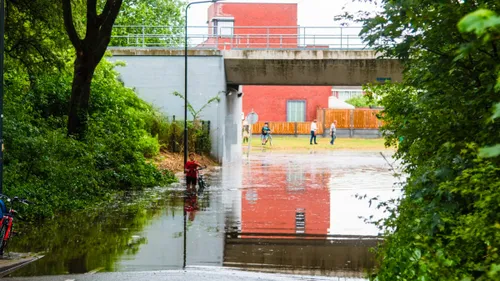 wateroverlast hoogveld na stortbui 20220520 1