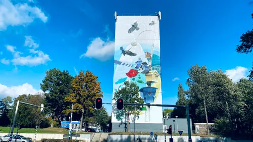 zowonen mural flat 1 eisenhowerstraat