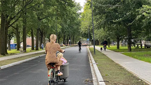 Hemelsley, gezien vanaf Vrangendael richting Dr. Nolenslaan