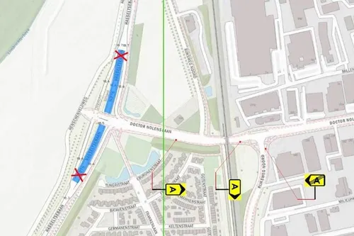 hasseltsebaan omleidingsroute