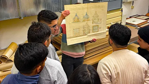 Het door architect Jos Wielders ontworpen pomphuisje.