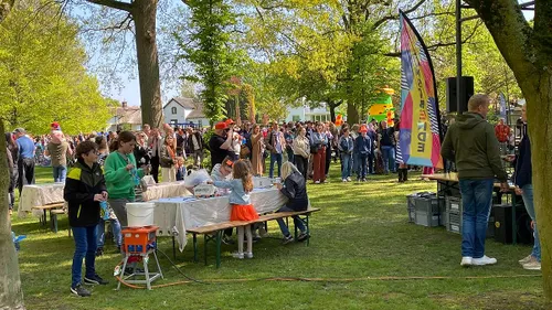 Kindervrijmarkt.