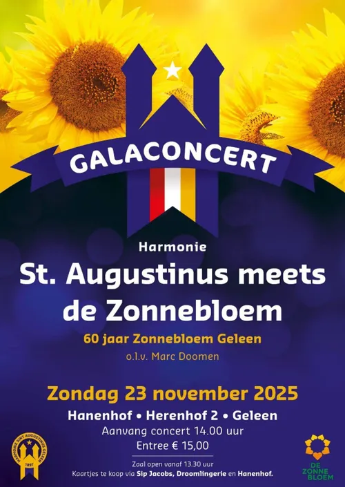 poster zonnebloem