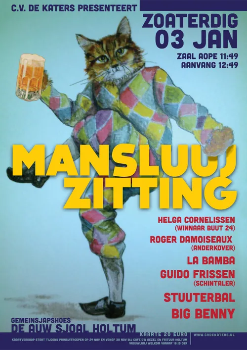 Mansluujzitting