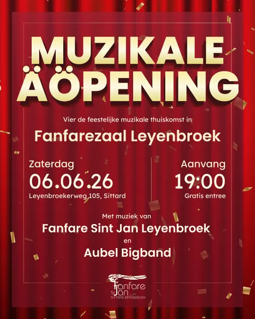 opening Fanfarezaal