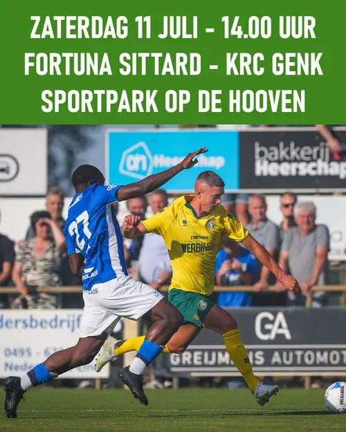AA Banner Instagram Fortuna-KRC Genk 11 juni