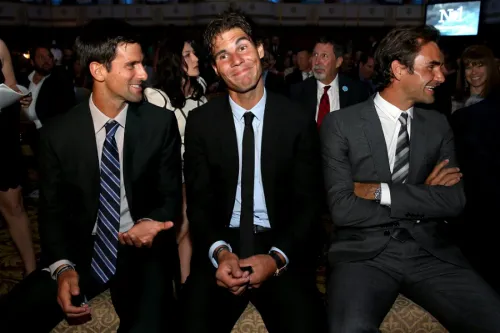 novak djokovic rafael nadal roger federer