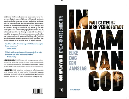 in naam van god cover voor en achter