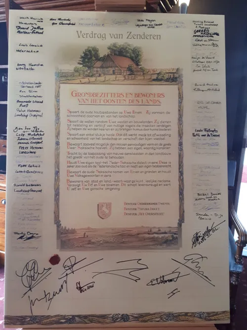 foto verdrag van zenderen