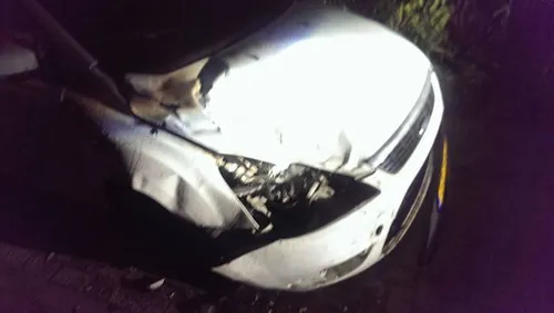 japper beschadigde auto2