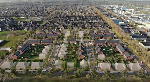 overzicht nieuwbouw de slagen via boertjes